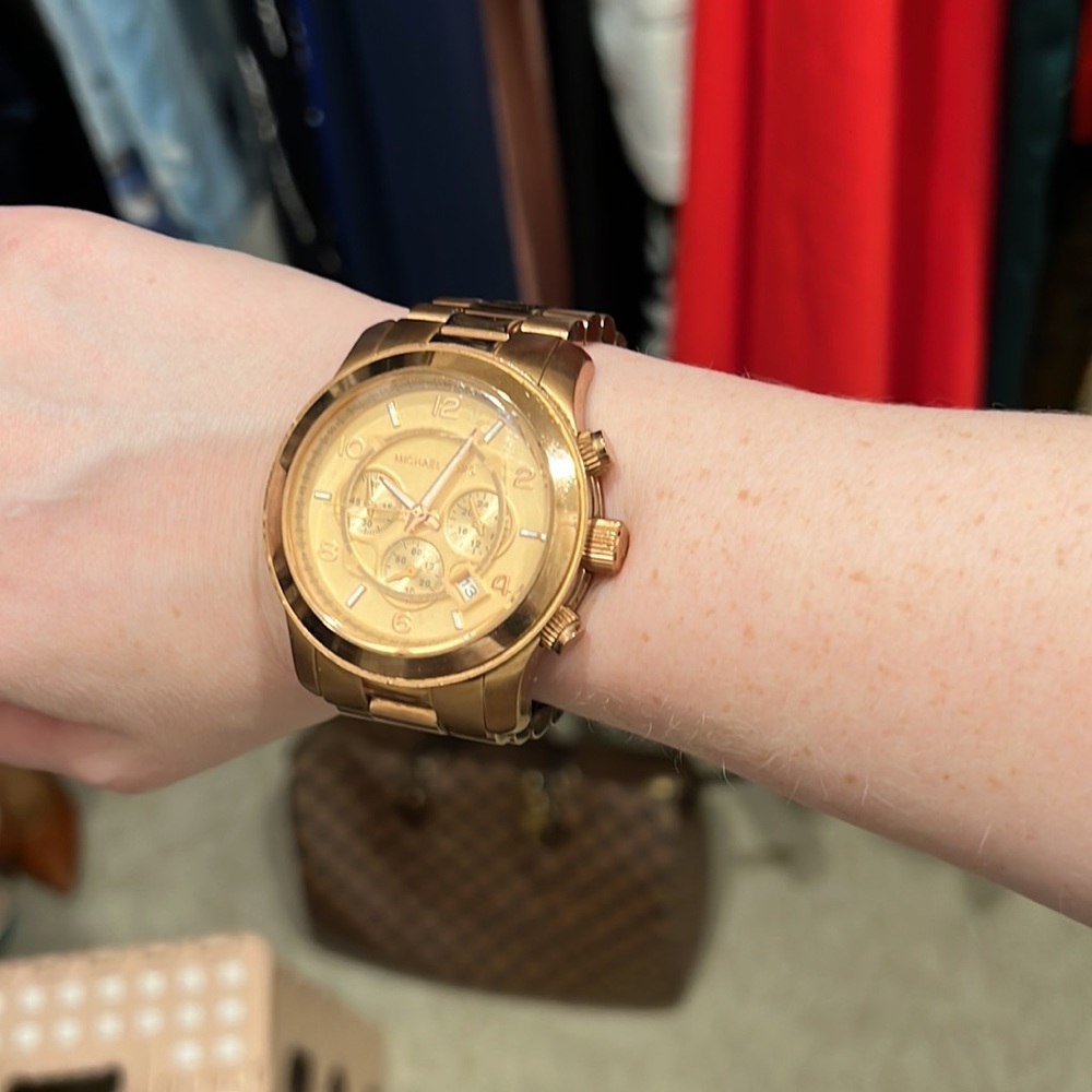Michael Kors big face watch